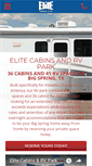 Mobile Screenshot of elitecabinsandrv.com